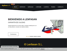 Tablet Screenshot of lenfasan.com